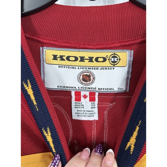 NHL Atlanta Thrashers Ilya‎ Kovalchuk Koho Stitched Sewn Embroidered Jersey 2XL - Picture 3 of 9